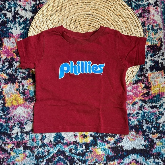 Philadelphia Phillies Short Sleeve Tee 2T - Picture 1 of 3